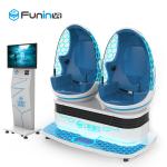 Commercial 9D VR Simulator Seat Vibration Leg Sweep Two Seater