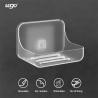 Buy cheap Self Adhesive Bathroom Soap Dish Holder Clear Plastic No Drilling from wholesalers