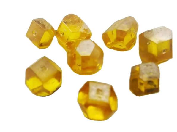 Quality 0.5-6ct Synthetic uncut diamond Yellow Hpht Rough Diamonds Synthetic Rough Uncut Diamond Price Per Carat lab grown diamond for jewelry yellow rough for sale