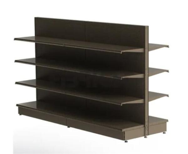 Buy cheap Double Side 4 layers Grocery Store Gondola Shelving Decorative Vinyl Inserts from wholesalers