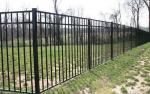 Buy cheap Q195 Q235 Steel Tubular Metal Fence Powder Coated Tubular Security Fencing from wholesalers