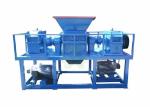 Economical Double Shaft Shredder Machine / Coconut Husk Shredder