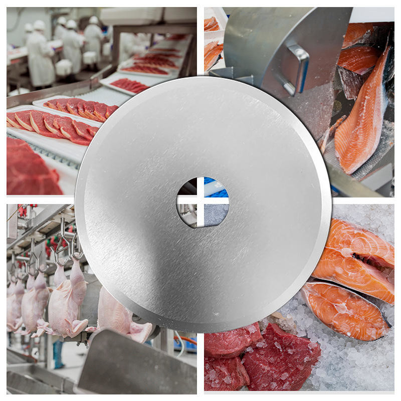 W6MO5Cr4V2 Poultry Industrial Saw Blades Cutting Fish Beef With Bone Boneless