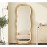 Buy cheap Vertical Large Wavy Floor Length Mirror Full Length 70 Inch from wholesalers