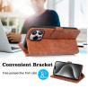 Buy cheap Shockproof PU Leather Phone Folio Case Card Holder RFID Blocking Stand Flip Cover from wholesalers