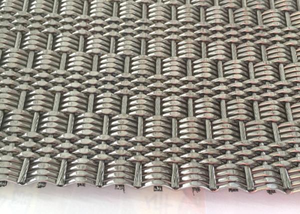 Buy cheap Stainless Steel Flexible Decorative Metal Mesh For Wall Coverings from wholesalers