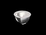 Buy cheap Grey Color LED Light Reflector Φ75*42.4mm Diameter Low Glare for Retail Office and Entertainment from wholesalers