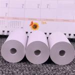 Smooth Cash Register Paper Thermal Paper Rolls at for Portable Printer Stickers