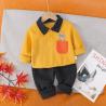 Buy cheap Children'S Outfit Sets Children Long-Sleeved Sets Polo Collar Top Sets from wholesalers