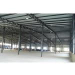 Prefabricated Industrial Metal Warehouse Multi Span Structural Steel Beams And