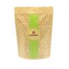 Buy cheap Resealable kraft paper zipper bags brown kraft paper bags paper pouch with custom logo from wholesalers