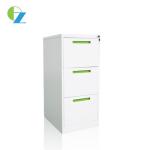 Office 3 Drawer Steel Filing Cabinet Metal Storage Cabinet Cupboard