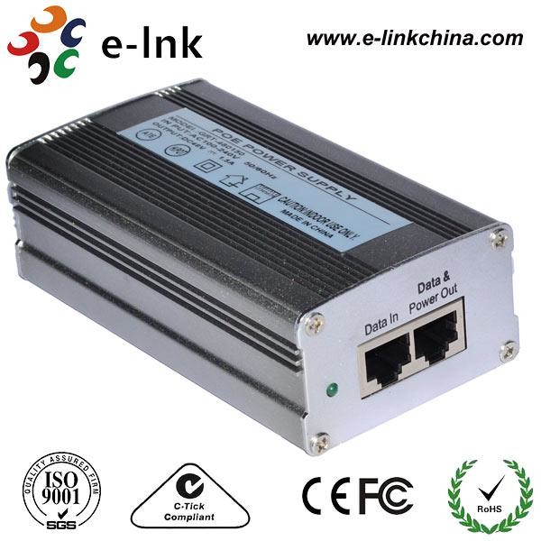 Buy cheap 48V Power Over Ethernet Adapter Injector For Cashier Desk 10 / 100Mbps High Power from wholesalers