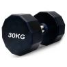 Buy cheap Gym Fitness 12 Sides Black Dumbbells Set Cast Iron Rubber Coated from wholesalers