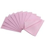 Waterproof Pink Disposable Consumable 3ply Scarf Apron Dental Bib