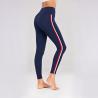 Buy cheap BSCI Navy Side Womens Plus Size Gym Leggings Activewear Yoga Pants from wholesalers