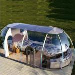 3 - 4 Persons Polycarbonate Dining Bubble Tent Star View Bubble Dome Tent