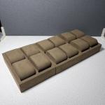 Embossed Logo PU Wood Watch Display Case Gift Box For Watch Store