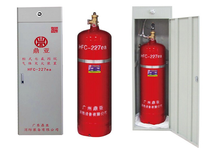 Enclosed Flooding 180L Hfc-227ea Cabinet Fire Extinguisher