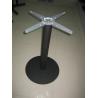 Buy cheap Round Dining Table Pedestal Table Leg Powder Coat Height 28'' from wholesalers