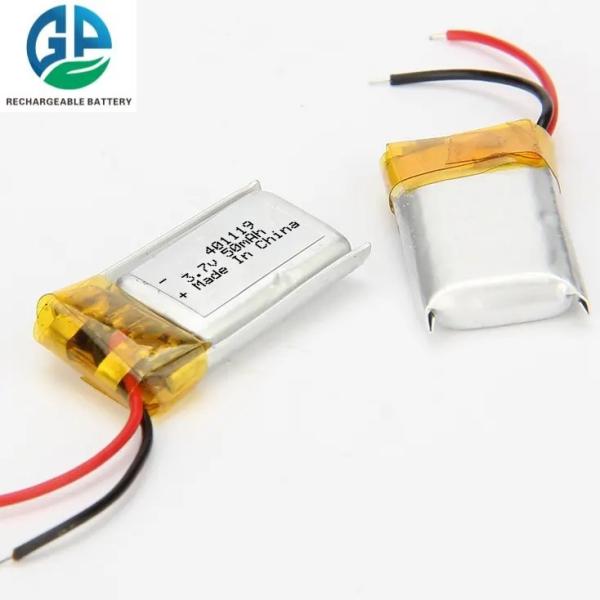Buy cheap 401119 Rechargeable Lithium Ion Battery Pack 3.7V 50mah Li Ion Polymer Battery from wholesalers