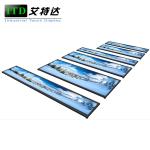 38" Ultra Wide Stretched Bar LCD Monitor Display Advertising Player Steel