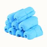 Non Skid Elastic SMS Medical Disposable Shoe Covers 25gsm
