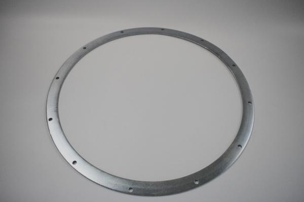 Buy cheap Punched Galvanized Steel Pipe Flange , 80mm - 1250mm Threaded Pipe Flange from wholesalers