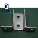 Silver Finish Strut Channel Accessories With Solar System Installation Base