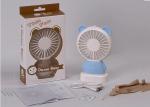 Cute Mini Portable USB Desk Fan , Mini Portable Pocket Fan Easy Charging