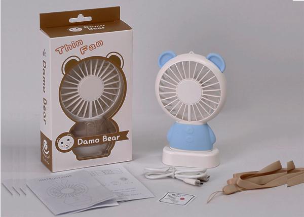 Buy cheap Cute Mini Portable USB Desk Fan , Mini Portable Pocket Fan Easy Charging from wholesalers