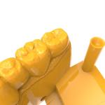 ASTM D638 ASTM D790 Dental 3d Printing Yellow Resin Photosensitive Resin