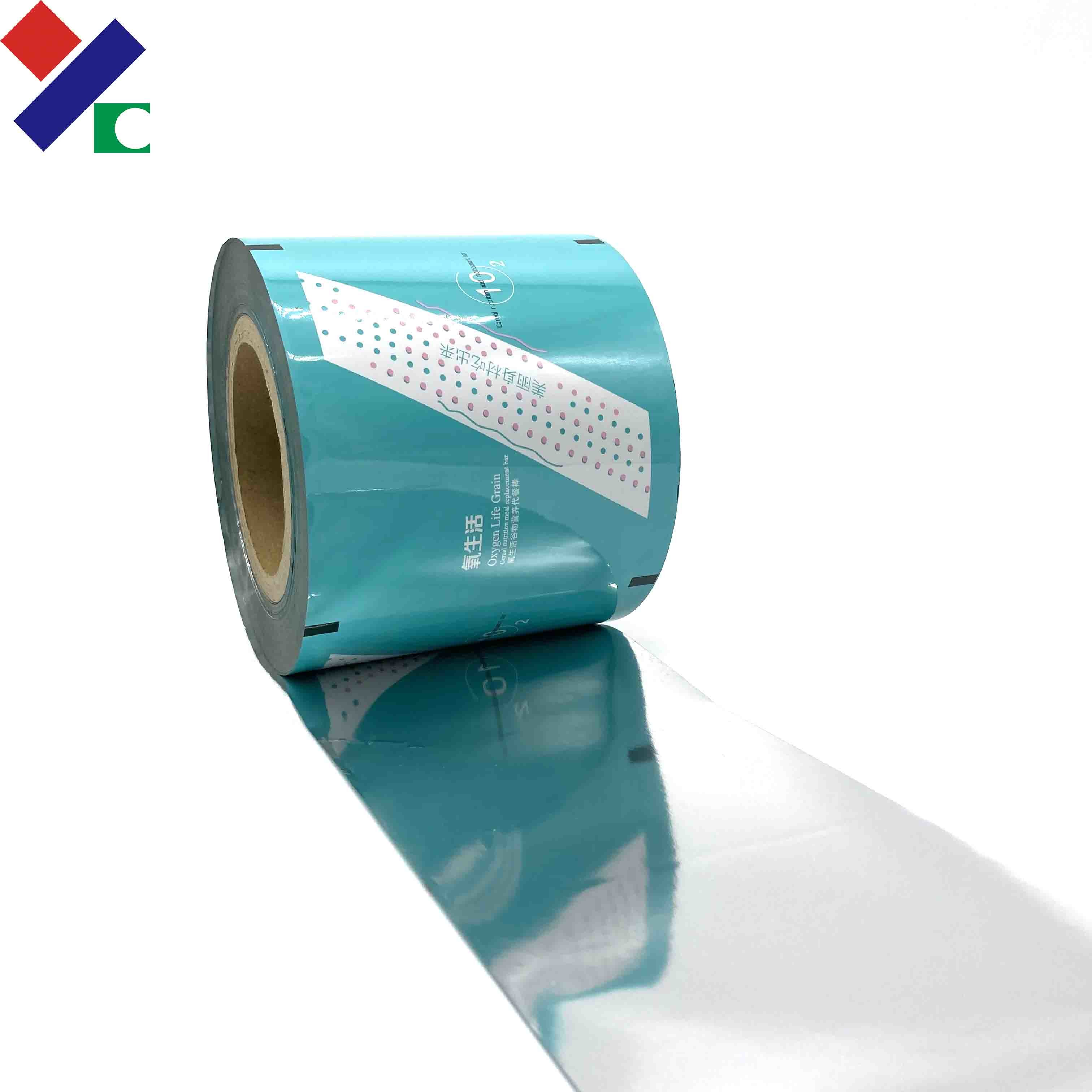Durable Plastic Food Packaging Film Roll CPP / BOPP 0.02*2000m For Snack Bag