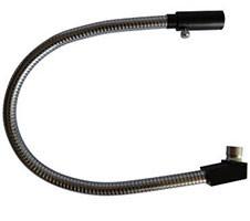 Metal Material Fiber Optic Microscope Illuminator Single One - Arm With