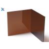 Buy cheap Dark Tinted Bronze Plexiglass Plastic Acrylic Sheet Cut To Size Panels from wholesalers