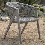 Outdoor Furniture Customized Luxury Woven Wicker Chairs And Table Garden Patio