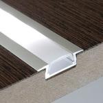 6063 T5 Recessed Aluminum LED Profile Heat Sink Housing For Ceiling Light