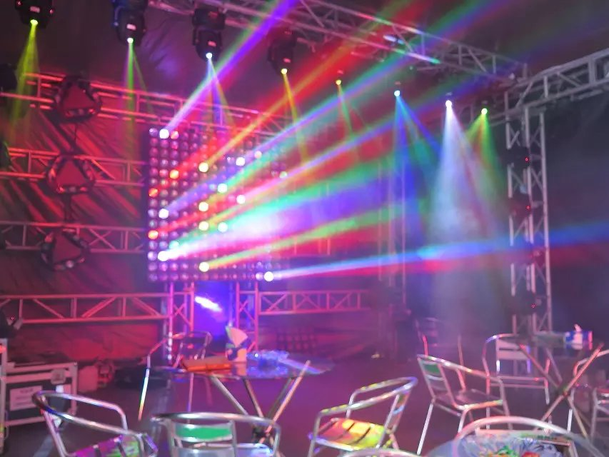 Stage Light Disco Dimmer Console for 512 Channels RGBW 250W 95 Working Time 50000 Hours