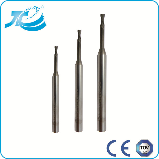 Tungsten Solid End Mill , Carbide Long Neck Short Flute End Mills