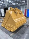 Wear Resistant 0.8-6.8cbm Rock Bucket For Long Reach Boom Use Cat Komatsu JCB