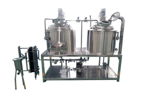 Buy cheap Custom Design Small Brewery Equipment With Electric / Steam / Direct Fired from wholesalers