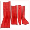 Buy cheap height 52.8 red ABS plastic anti-uv coating flood baffier from wholesalers