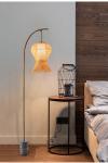 marble bamboo floor lamps living room sofa bedroom standing lamp bedside reading