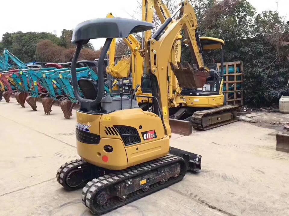 Compact and Durable The CAT 301.7CR/017CR Mini Excavator for Indoor Construction Work