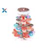 Buy cheap Round Crystal Acrylic Cupcake Stand , Three Tier Acrylic Wedding Cake Display Stand from wholesalers