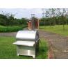 Buy cheap 30mm thick Outdoor Stainless Steel Wood Fired Pizza Oven 430 840mm from wholesalers