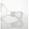 Buy cheap Glass Collar Customized Logo 750ml Whisky Decanter For Luxury Carved Liquor Decanter from wholesalers