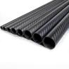 Buy cheap High Bend Strength and Stiffness Carbon Fiber Twill Roll Wrapped Tubing from wholesalers