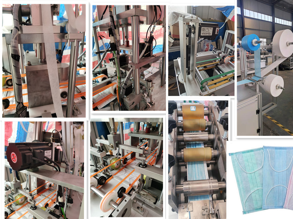 Full Automatic 50Hz 3 Ply Non Woven Face Mask Making Machine