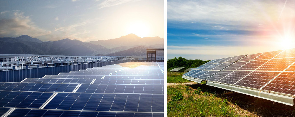 Mono Pv Module 10kw Hybrid Solar System Application In Plant